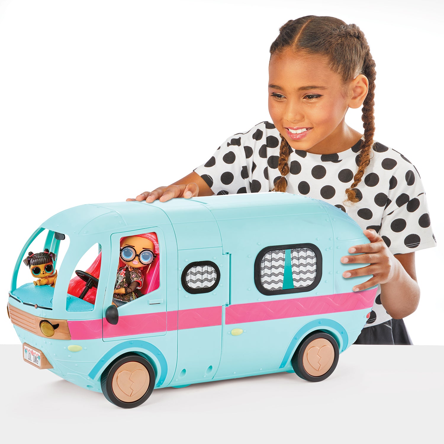 MGA ENTERTAINMENT - LOL Surprise Glam N' Go Camper - Playset 4in1 con 50+ Sorprese